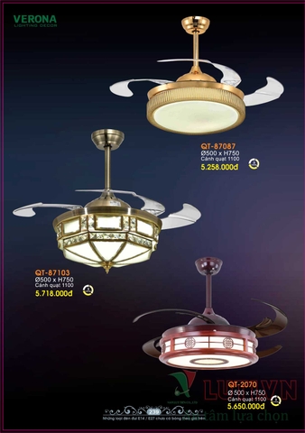 CATALOGUE BẢNG GIÁ ĐÈN LED TRANG TRÍ VERONA 2021 (PHẦN 1)