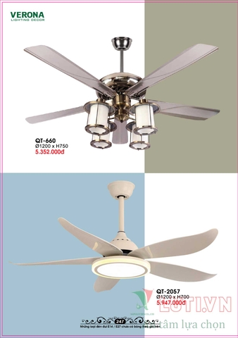 CATALOGUE BẢNG GIÁ ĐÈN LED TRANG TRÍ VERONA 2021 (PHẦN 1)