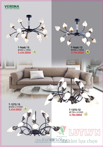 CATALOGUE BẢNG GIÁ ĐÈN LED TRANG TRÍ VERONA 2021 (PHẦN 1)