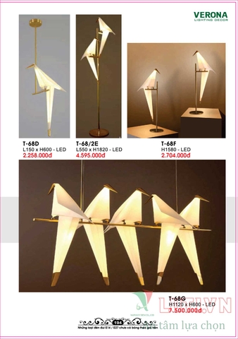 CATALOGUE BẢNG GIÁ ĐÈN LED TRANG TRÍ VERONA 2021 (PHẦN 1)
