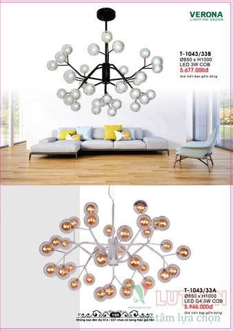 CATALOGUE BẢNG GIÁ ĐÈN LED TRANG TRÍ VERONA 2021 (PHẦN 1)