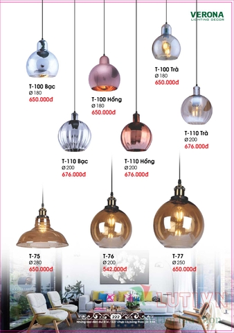CATALOGUE BẢNG GIÁ ĐÈN LED TRANG TRÍ VERONA 2021 (PHẦN 1)