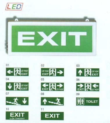 Đèn exit - đèn thoát hiểm