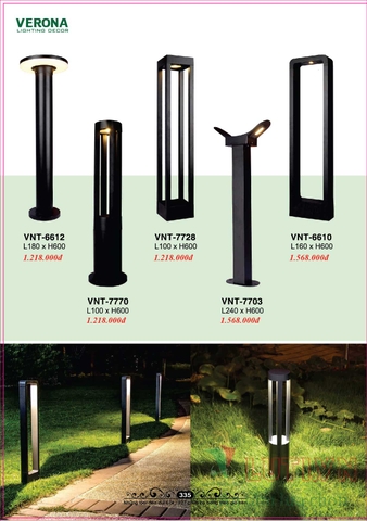 CATALOGUE BẢNG GIÁ ĐÈN LED TRANG TRÍ VERONA 2021 (PHẦN 2)