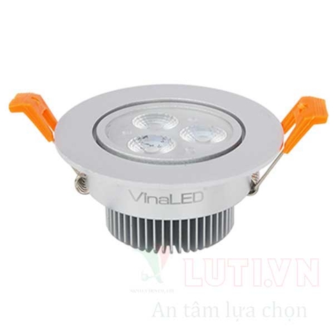 Đèn led âm trần 4W mẫu D DL-DW4