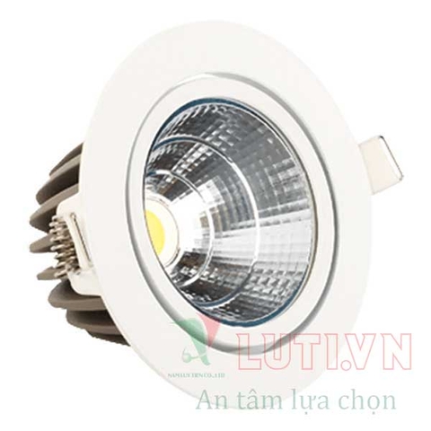 Đèn led âm trần có thể điều chỉnh góc chiếu DLR-20SS-T130-TT