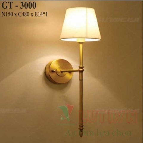 Đèn tường chao vải GT-3000