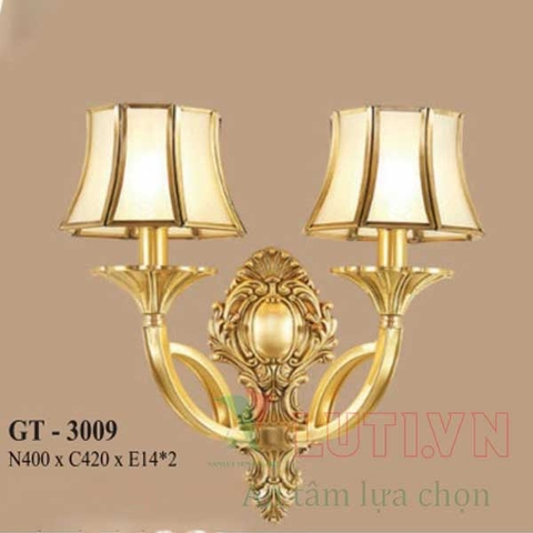 Đèn tường xi đồng GT-3009