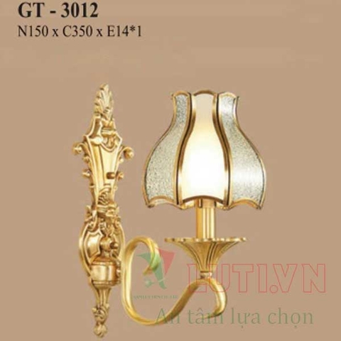 Đèn tường xi đồng GT-3012