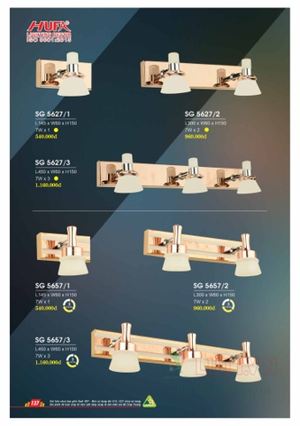 CATALOGUE BẢNG GIÁ ĐÈN LED HUFA NĂM 2021