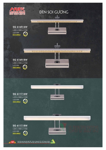 CATALOGUE BẢNG GIÁ ĐÈN LED HUFA NĂM 2021