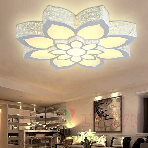 Đèn mâm hiên đại hoa sen MO-9008