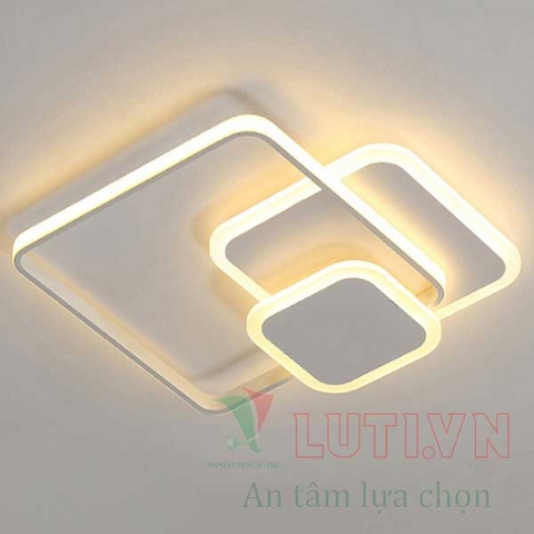 Đèn mâm hiên đại 3 hình vuông MO-940-21