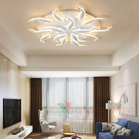 Đèn mâm hiên đại hình cá MO-947A-20