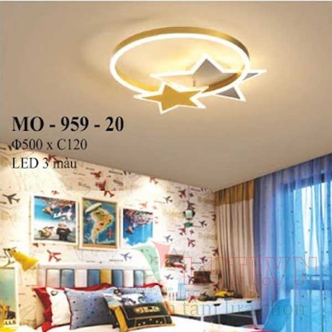 Đèn mâm hiên đại ngôi sao MO-959-20