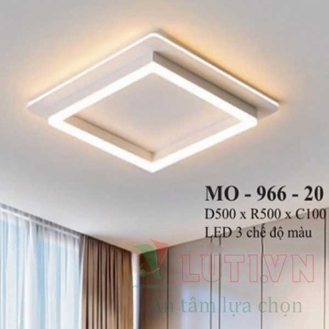 Đèn mâm hiên đại vuông MO-966-20
