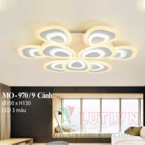 Đèn mâm hiên đại 9 cánh MO-970
