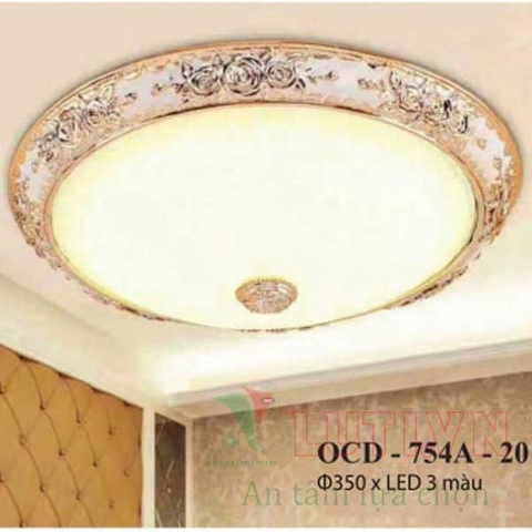 Đèn mâm ốp trần giá rẻ OCD-754A-20
