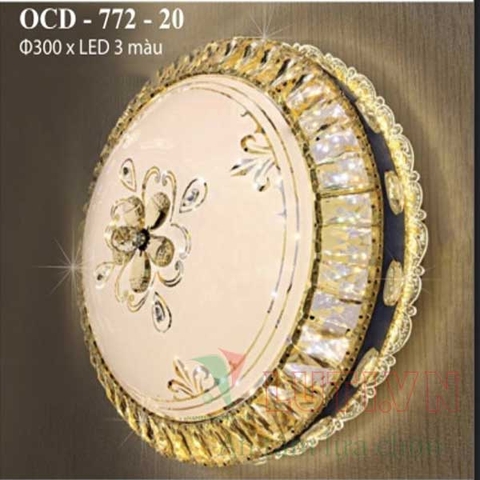 Đèn mâm ốp trần giá rẻ OCD-772-20