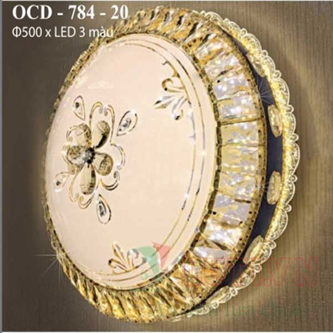 Đèn mâm ốp trần giá rẻ OCD-784-20
