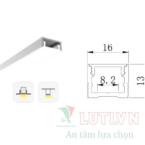 Thanh Profile chiếu sáng nội thất PFVL-1316S