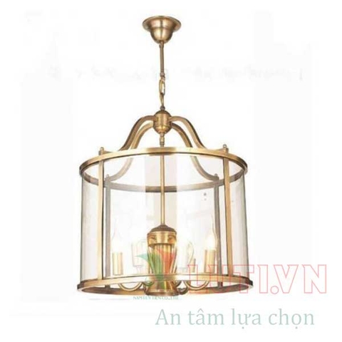 Đèn thả đồng TD-12