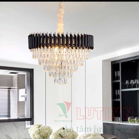 Đèn phòng khách hiện đại pha lê TH-8025