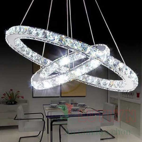 Đèn phòng khách hiện đại 2 vòng TH-809A-20