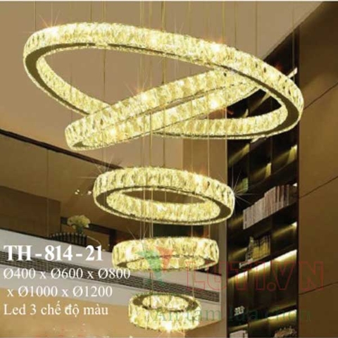 Đèn thả thông tầng 5 vòng TH-814-21