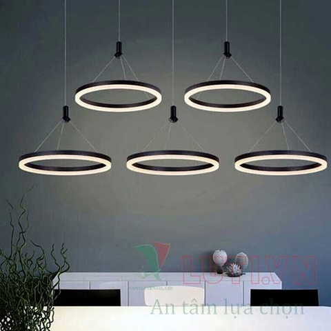 Đèn phòng khách hiện đại 5 vòng TH-819