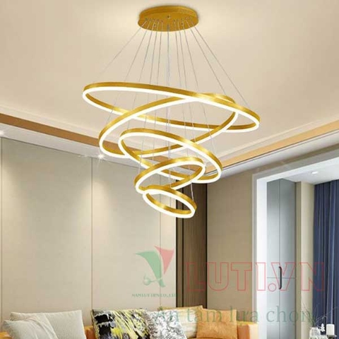Đèn thả thông tầng 5 vòng TH-828A-18