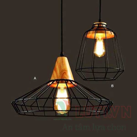 Chao Đèn thả kim loại THCN-135