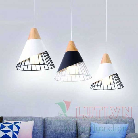Chao Đèn thả kim loại THCN-38