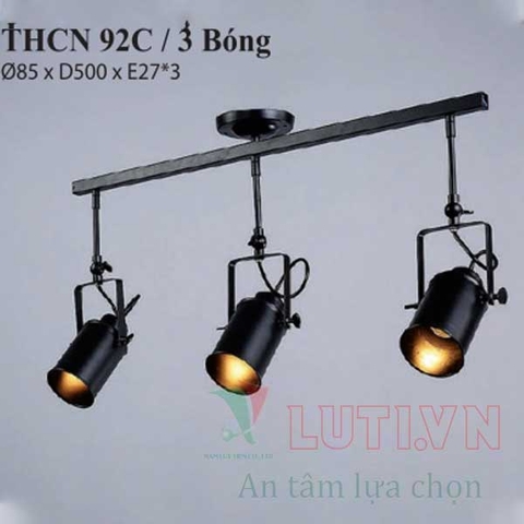 Đèn thả trần khung sắt THCN-92C