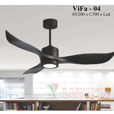 Quạt trần cánh gỗ VIFA-04