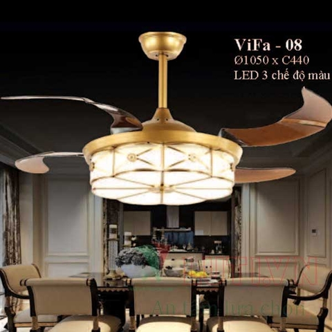 Quạt trần Đèn led VIFA-08