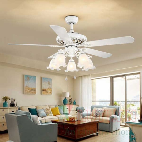 Quạt trần Đèn chùm cổ điển VIFA-12