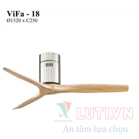 Quạt trần cánh gỗ VIFA-18