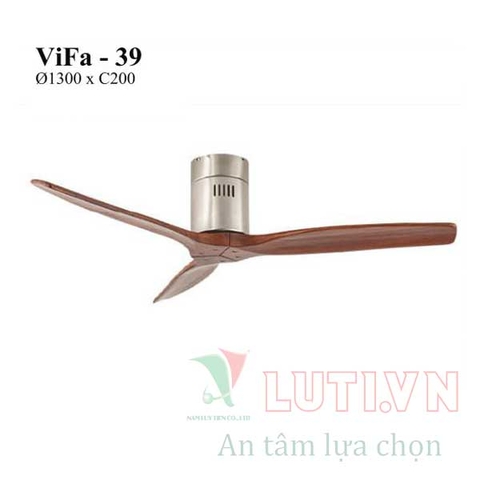 Quạt trần cánh gỗ VIFA-39