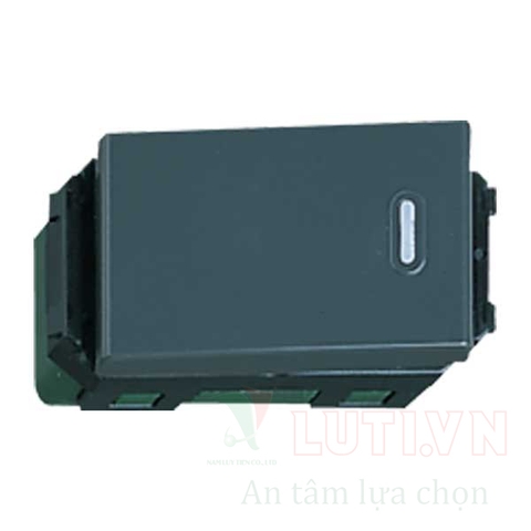 Công tắc 1 chiều  màu đen WEV5001H