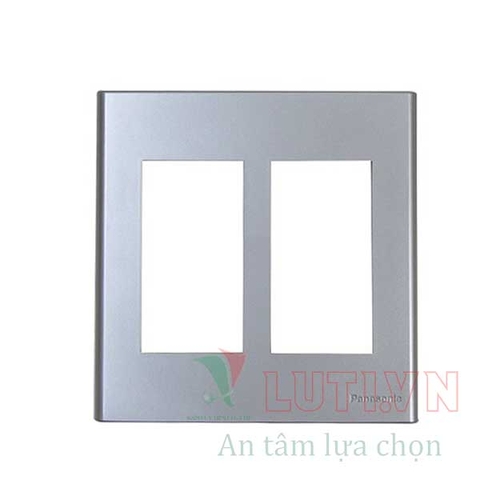 Mặt dùng cho 6 thiết bị xám ánh kim WEG68060MH