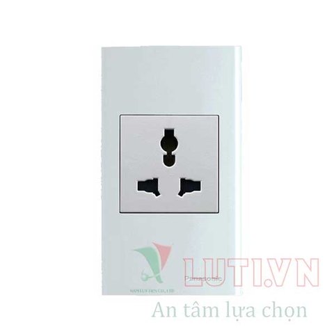 Bộ ổ cắm đa năng chuẩn A màu trắng WEGP1041SW-1