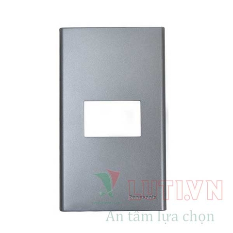 Mặt dùng cho 1 thiết bịxám ánh kim WEV68010MH