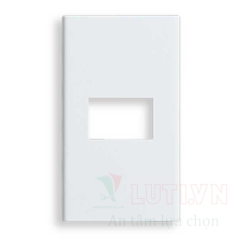 Mặt dùng cho 1 thiết bị  màu trắng WEV68010SW