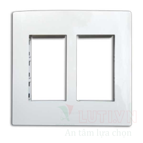 Mặt dùng cho 6 thiết bị màu trắng WEVH68060