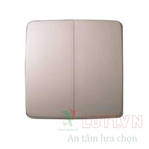 Bộ 2 công tắc C, 2 chiều, cắm nhanh 250V-16A màu vàng ánh kim WMT504MYZ-VN