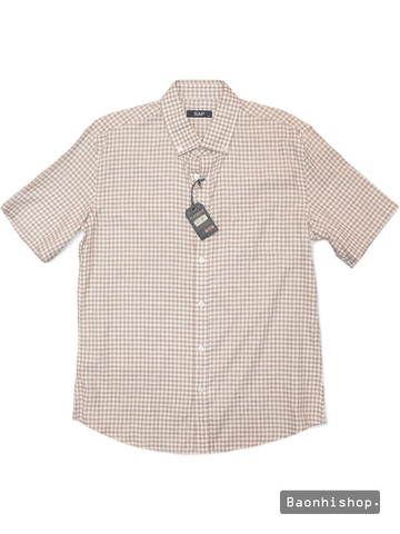 Áo Sơ Mi Nam SAP Raised Mini Check shirt - SIZE 105