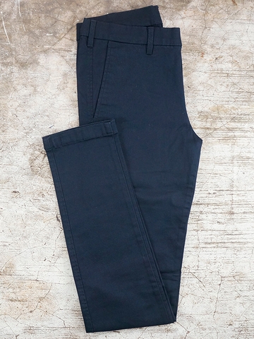 Quần Kaki Dáng Slim Fit Chino Flat Front Pants NAVY - SIZE 29-32