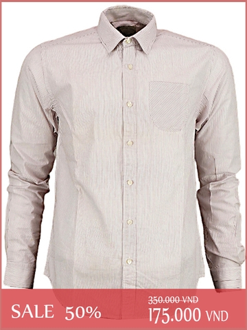 Áo Sơ Mi Tay Dài Scotch and Soda Striped Shirt - SIZE M