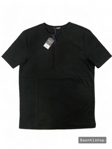 Áo Thun Nam ANDz Slit Neck Supima Slop Short Sleeve T-Shirt - SIZE S-M